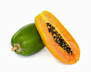 ripe papaya.