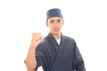 ガッツポーズの料理人