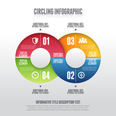 Circling Infographic