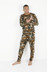 young men in pijamas