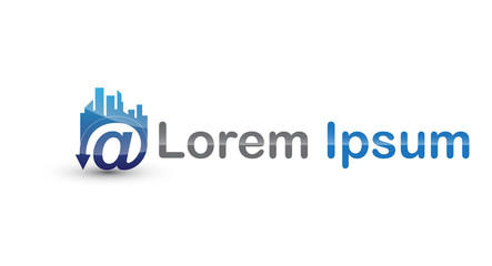 Icon for real estate, construction and insurance business