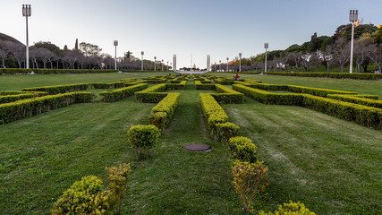 Fototapeta na wymiar Parque Eduardo VII, Lisboa