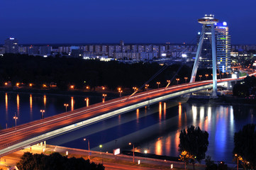 Fototapeta na wymiar Bridge in Bratislava