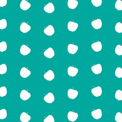 Apple green background icon great for any use. Vector EPS10.