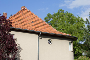 Altstadtvilla an einem sch&ouml;nen Sommertag