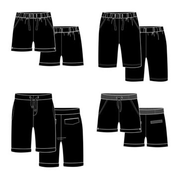 Black shorts