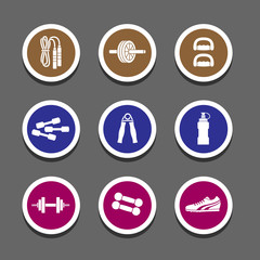 Sport icon great for any use. Vector EPS10.