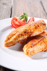 Grilled chicken breast