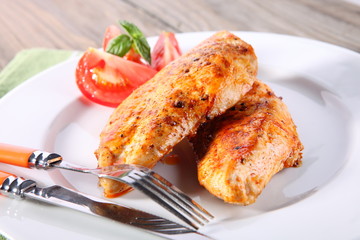Grilled chicken breast