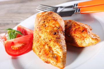Grilled chicken breast