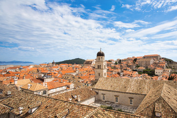 Fototapeta premium Dubrovnik view from city walls