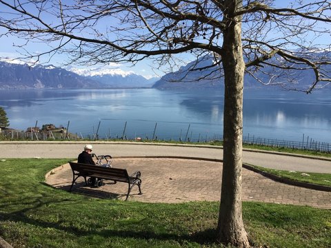 Banc avec vue