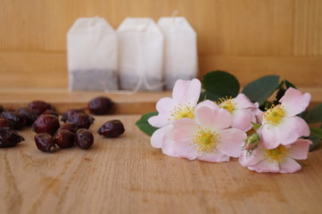  Medicinal plants - eglantine 

