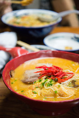 Traditional Japanese ramen