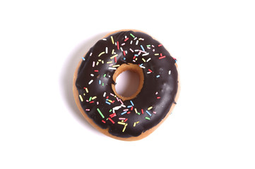 sweet delicious temptation donut with toppings sugar addiction