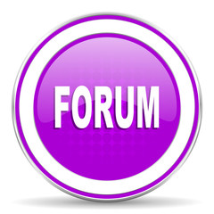 forum violet icon