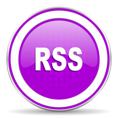 rss violet icon