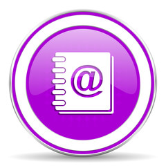 email violet icon