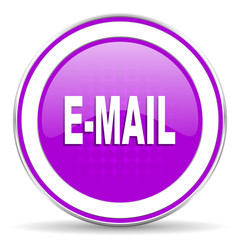 email violet icon