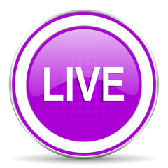 live violet icon