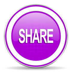 share violet icon