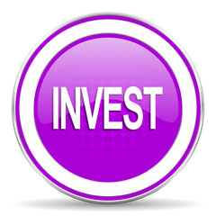 invest violet icon
