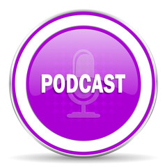 podcast violet icon