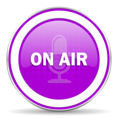 on air violet icon