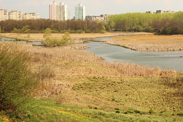 Fototapeta na wymiar Minsk landscape, Belarus.
