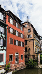 Fototapeta na wymiar Picturesque Strasbourg, France in Europe