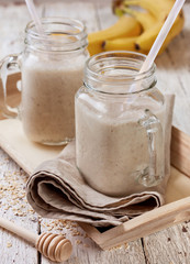 smoothies with  oatmeal
