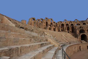 Fototapeta premium The amphitheater in El-Jem, Tunisia