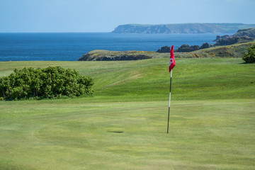 Obraz premium Golf course in Banff - Scotland - Europe
