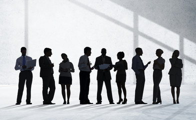 Obraz premium Business People Conference Meeting Discussion Concept