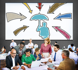 Protection Risk Safety Security Prevention Concept
