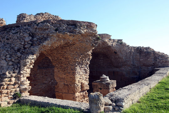 Tunisia. Ancient Carthage. The Antonine Baths