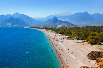 Fototapeta premium Plaża w Antalya Turcja