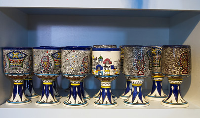 Souvenirs shop in Arab