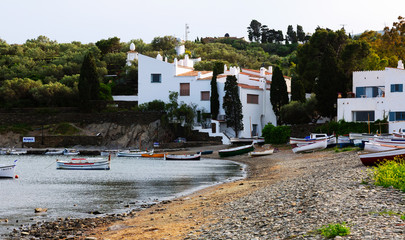  Home of Salvador Dali at mediterranean coast. Cadaques
