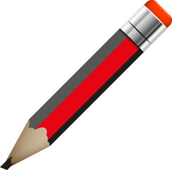 simple pencil abstract vector illustration isolated eps 10