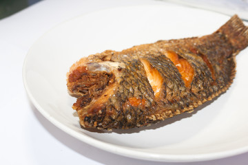 Fried tilapia Fish