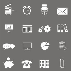 16 Business icons FO