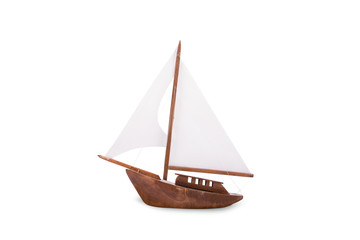 Wooden Sailboat