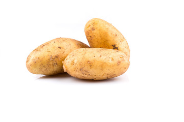 New potato isolated
