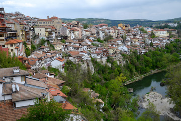 Fototapeta na wymiar Veliko Tarnovo Panorama