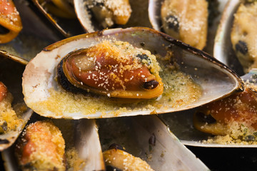Delicious Fresh Clams with herbs