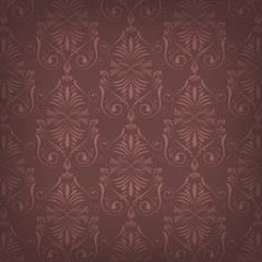 Vector seamless wallpaper with abstract pattern