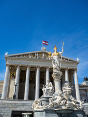 Fototapeta na wymiar Österreich, Wien, Parlament