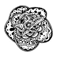 Flower mandala