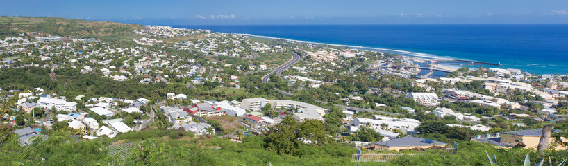 Obraz premium station balnéaire de Saint-Gilles-les-Bains, île de la Réunion 